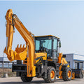 Shandong YOUDA Manufacturer Wheel Mini Backhoe Excavator Loader Price