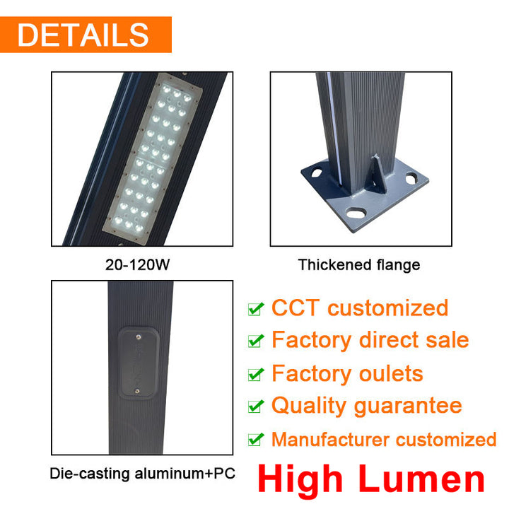 High Quality Waterproof IP65 Pathway Lights Outdoor Pack LED Solar Garden Path Lights for Lawn & Landscape