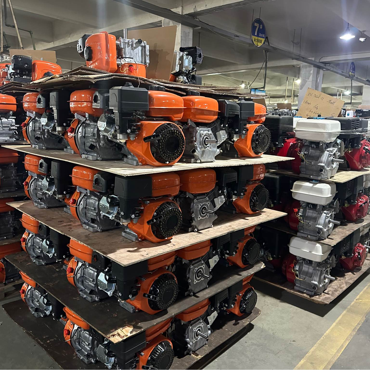 7HP Portable Single Cylinder 4-stroke Engine Gasoline Low Fuel Consumption Low Noise Gx210