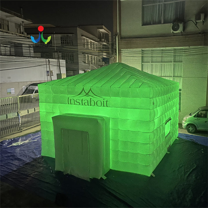 Blow up Portable Event Tent Night Clube Inflatable Tent Party With LED Lighting