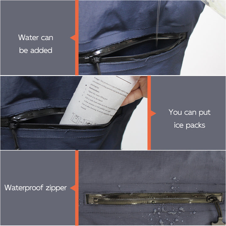 Air Conditioning Cooling Vest for Work Circulating Ice Water Clothes Heated Cold Vest Water Heat Stroke Protac Vest Cooling