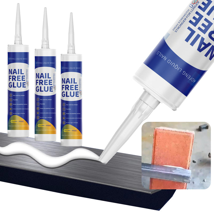 Super High Strong Adhesive Glue Nail-Free Universal for Metal Ceramic Marble Cement Featuring Silicone As the Main Raw Material
