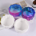 Dining Table Decoration Vase Resin Silicone Mold Plant Container Gypsum Concrete Cement Vase Mold