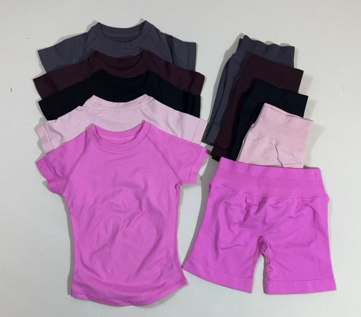 Wholesale Comfortable Seamless Gym Suits Girls High Quality Athletic Wear Quick Dry Workout Sets for Women