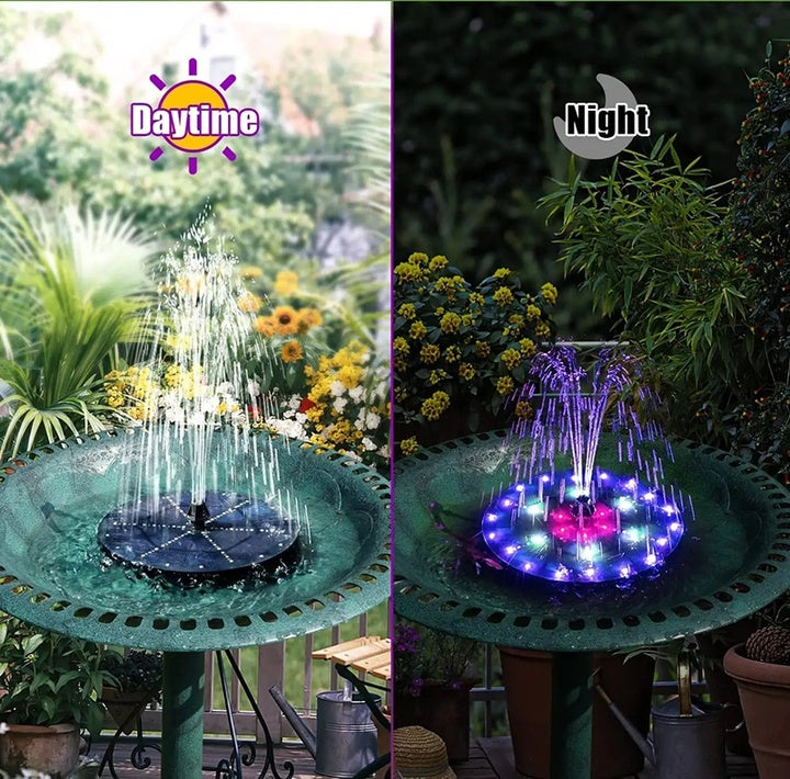Solar Floating Water Fountain for Bird Bath