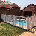 Closed Picket PVC Fence, Pvc Cover for the Fence Single&double Fence Gate, Swimming Pool fences, gardening fencing