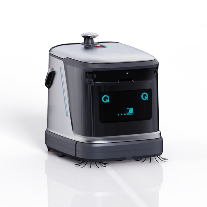 Smart Intelligent Commercial Cleaning Robot with Automatic Self-Cleaning Vacuum Featuring Dust Pushing Floor Technology
