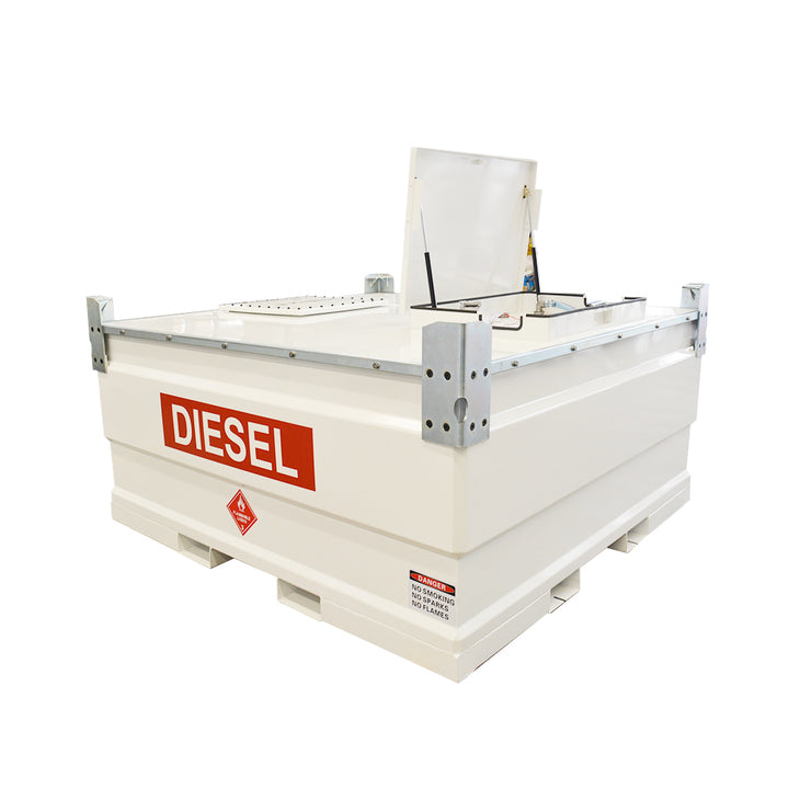 SUMAC Portable Mini Dispenser Diesel Fuel Storage Transfer Tank With 12v Diesel Pump and Nozzle