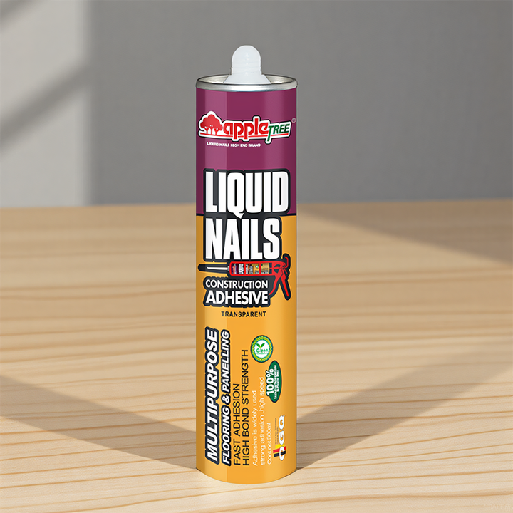 Clear Transparent Synthetic Rubber No-Nail Liquid Glue for Wall Tile Construction Waterproof Woodworking Packing Transportation