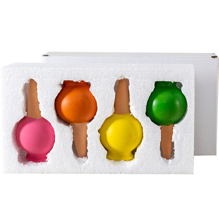 4pcs Upgraded Professional Garden Automatic Terracotta Self Watering Spikes Planter Insert Device Irrigation Dripper