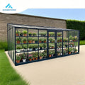 Factory Direct Sales Wholesale Mini Greenhouses Garden Tempered Glass Green House