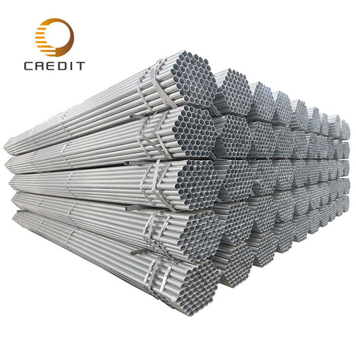 Heavy Duty Galvanized Steel Tube BS 1387 Z200 for Israel Solar Frames Apartment Walkway & Drainage Systems