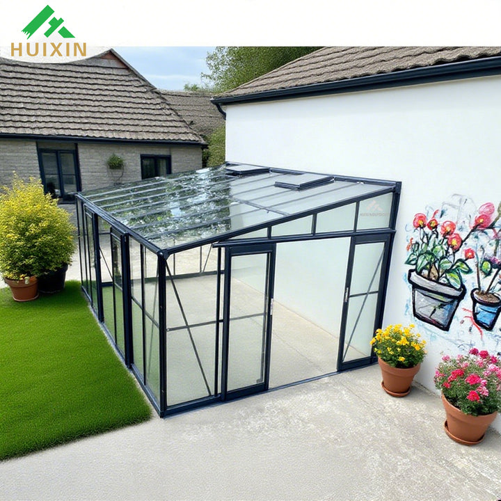 Factory Direct Sales Wholesale Mini Greenhouses Garden Tempered Glass Green House