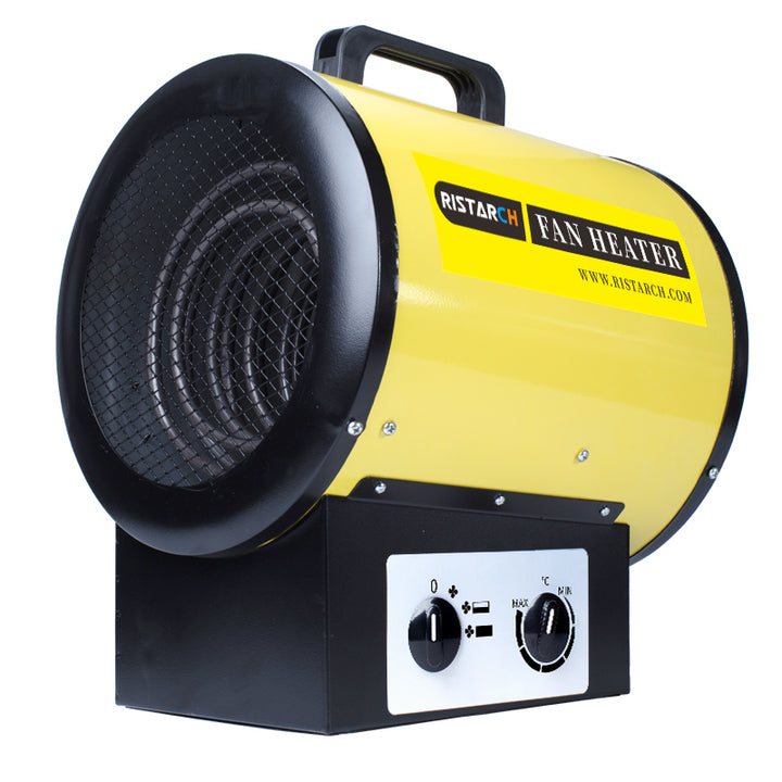 Shop Garage Heater Remote Control and Bracket Wall Mounted Industrial Electric Fan Heater