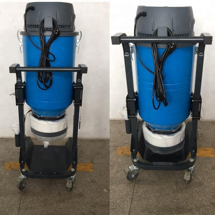 Crafted of Pulse Jet Industrial Space Vacuum Air Cleaner Aspiratore Dust Extractor Garage Vacuum Cleaner 2kw for Concrete Floor