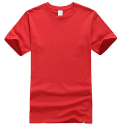 Free shipping mix size color high quality 100% premium cotton t-shirt , custom print men t shirt with your logo or design print