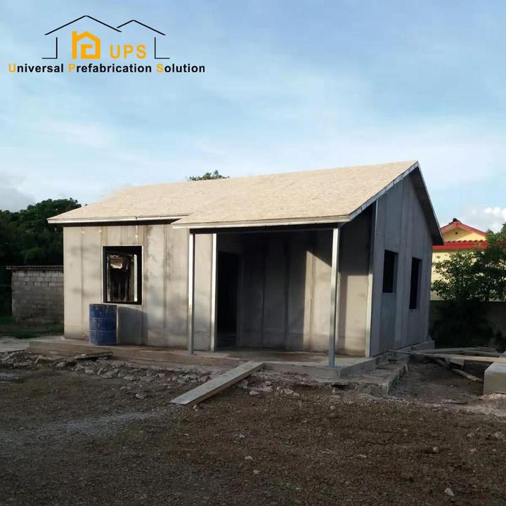 UPS Best Seller Low Cost Prefabricated Housing in Pakistan Made of Sandwich Panel for Office Building & Carport Use