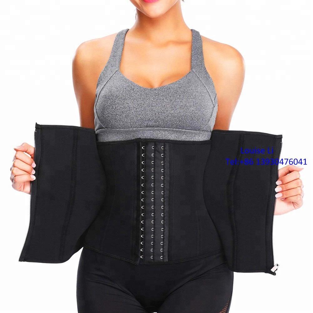 women waist trainer belt body shaper belly wrap trimmer for weight loss