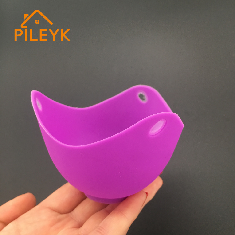 silicone egg poacher cups premium silicone poaching pods for stovetop or microwave basting egg cooker nonstick kitchen toys