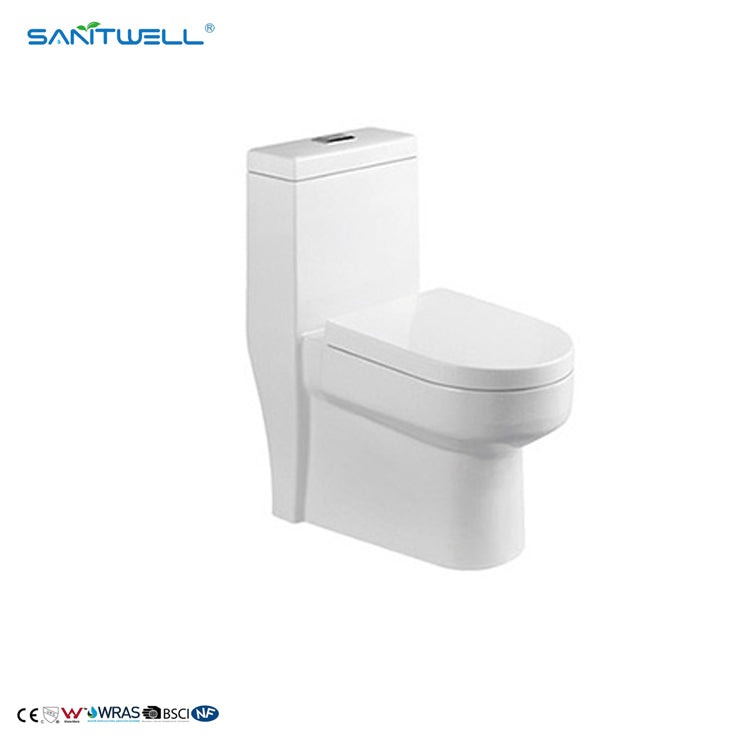 Chaozhou Hot Sale High Quality Sanitary Ware One Piece Siphonic WC Toilet With Comfort height