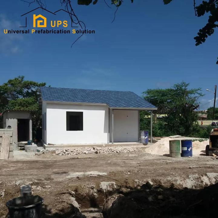 UPS Best Seller Low Cost Prefabricated Housing in Pakistan Made of Sandwich Panel for Office Building & Carport Use