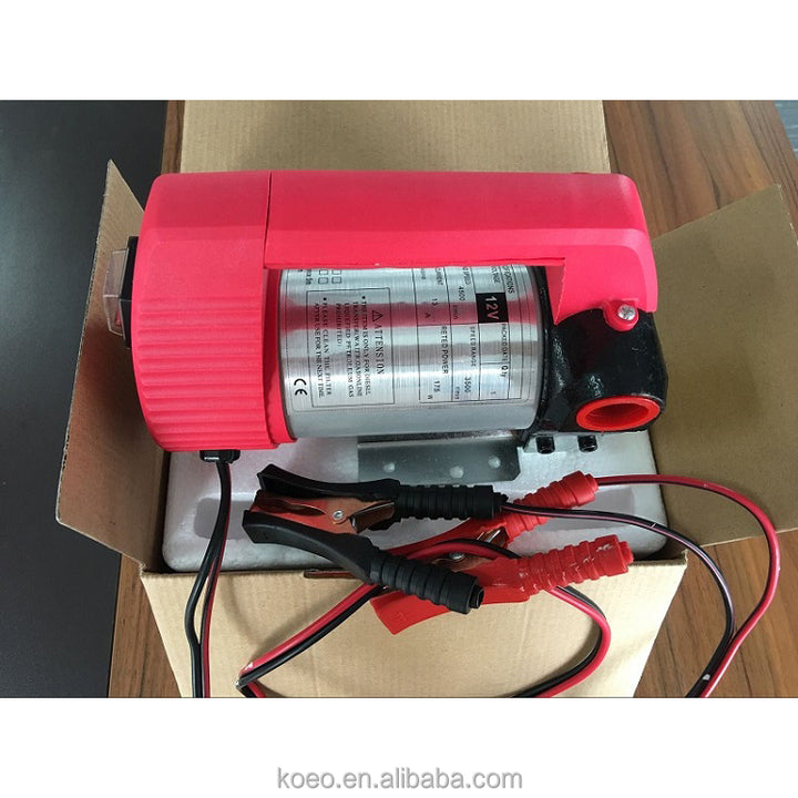 12V DC Electric Fuel Transfer Pump Explosion Proof Self Priming Oil Pump for Diesel Gasoline Kerosene Factory Direct Supply