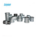plumbing fittings malleable iron pipe fittings BSPP BSPT NPT thread galvanized pipe fittings