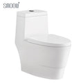 Update Design German Floor Mounted One Piece Toilet for Hotel Sanitary Ware One Piece Wc Toliet Ceramic Siphonic S-trap 300mm