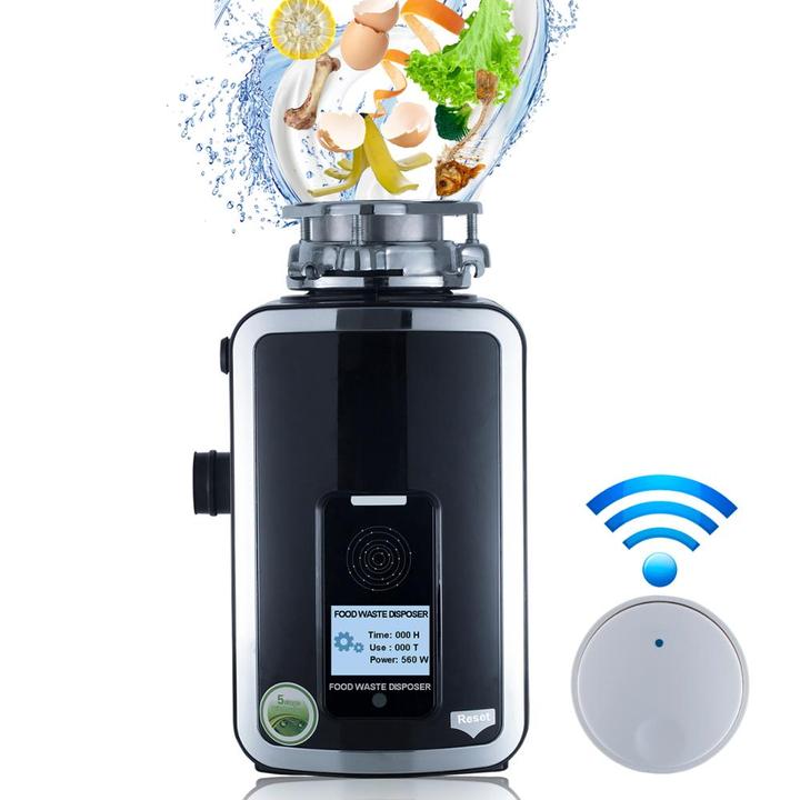 Dengshang Hot Sale Food Garbage Disposals Food Waste Disposers With Remote Controlling Switch
