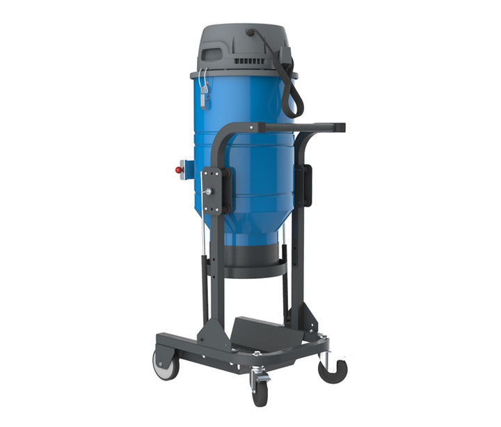 Crafted of Pulse Jet Industrial Space Vacuum Air Cleaner Aspiratore Dust Extractor Garage Vacuum Cleaner 2kw for Concrete Floor
