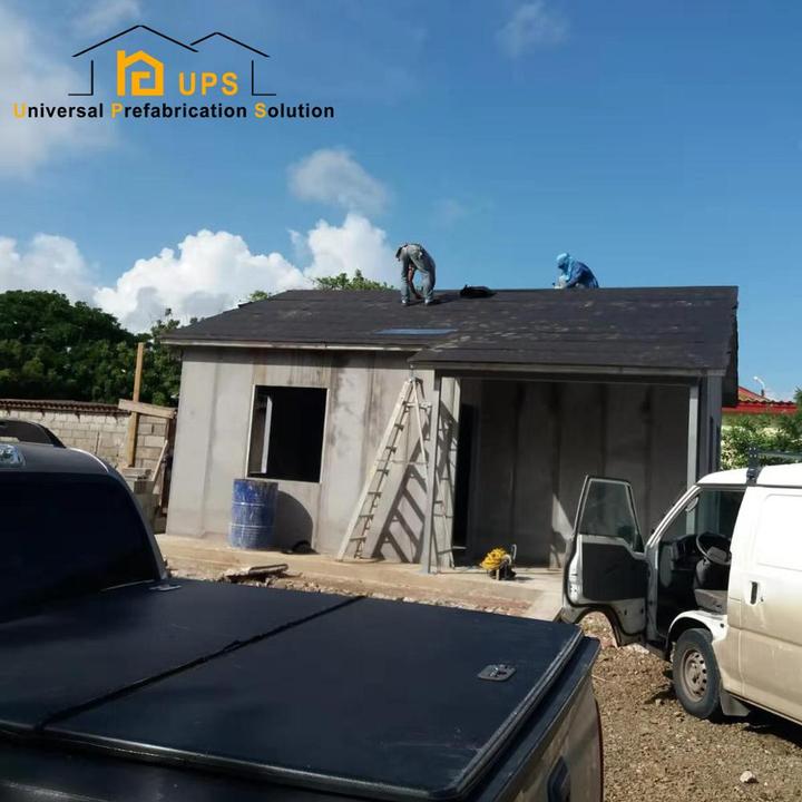 UPS Best Seller Low Cost Prefabricated Housing in Pakistan Made of Sandwich Panel for Office Building & Carport Use