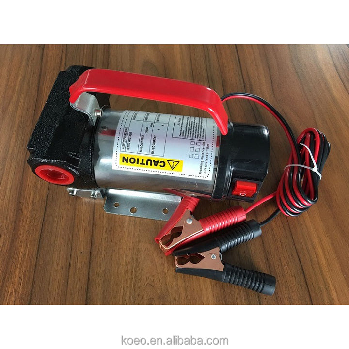 12V DC Electric Fuel Transfer Pump Explosion Proof Self Priming Oil Pump for Diesel Gasoline Kerosene Factory Direct Supply