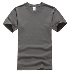 Free shipping mix size color high quality 100% premium cotton t-shirt , custom print men t shirt with your logo or design print