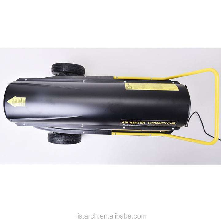 Portable CE Industrial Diesel/Kerosene Mobile Handle Natural air Heater Blower