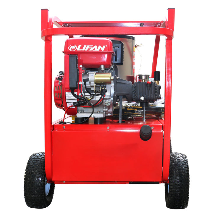 Gas Powered Hot Water Pressure Washer with Diesel Burner
