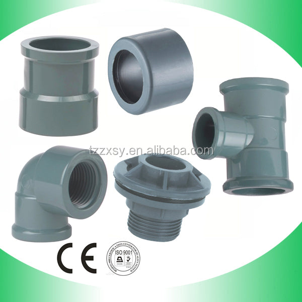 Factory Wholesale Customization Plastic Plumbing PIPE FITTING Names Names of Pvc Pipe Fittings for Pipe Joint