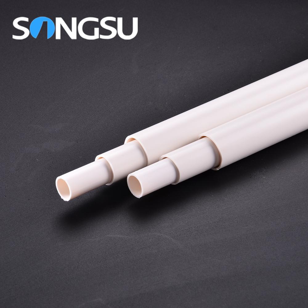 Flame Retardant Cable Tube Pvc Pipe Used For Plumbing/White Pvc Piping