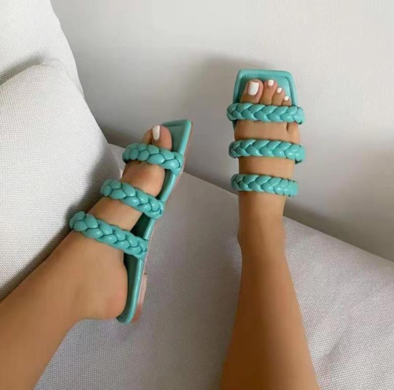 beach slipper beautiful lady jelly sandals diamond sandals womens slides ladies flat shoes