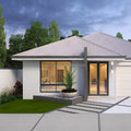 Economical Fast Assembled Prefabricated Two Bedroom Panel House for Villas and Carports Made of Durable Sandwich Panels