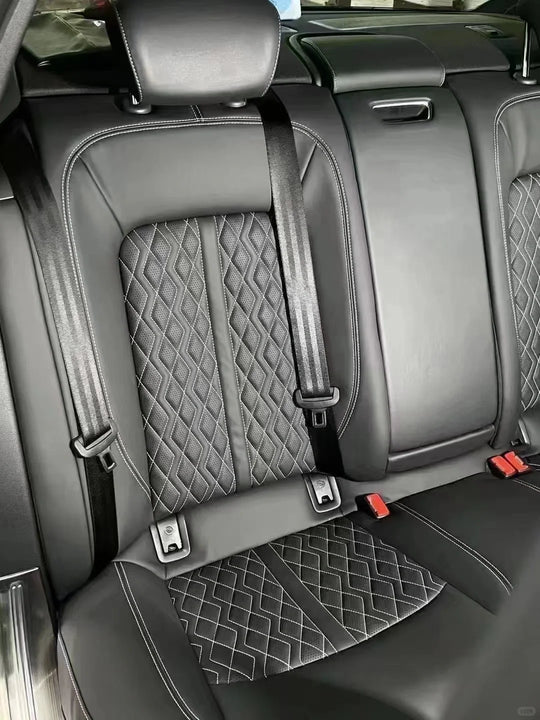 Source Factory for Audi Full Set Leather Seat Cover Cowhide Car Seat Cover for Audi A4 A6 A7 A8