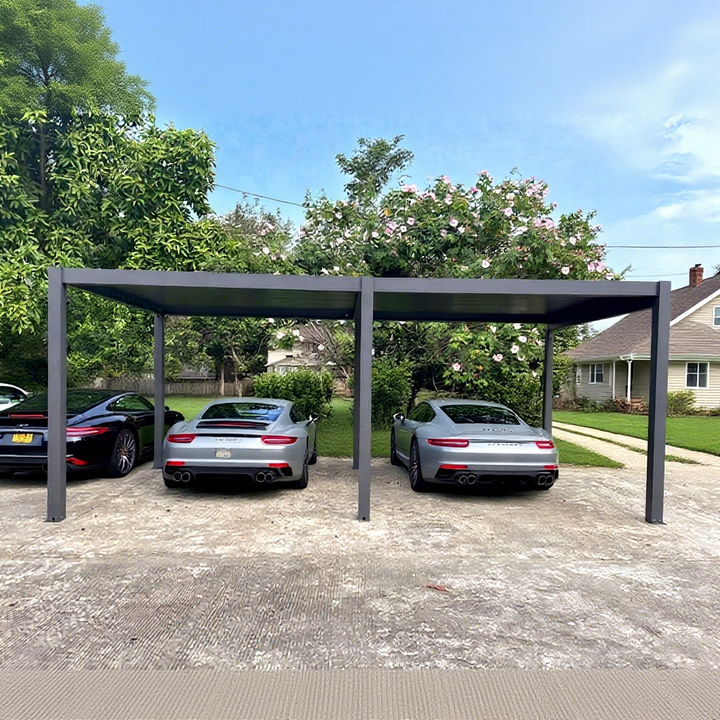 High Quality Manual Joystick Louvered Roof Aluminum Gazebo Pergola Pavilion for Patio