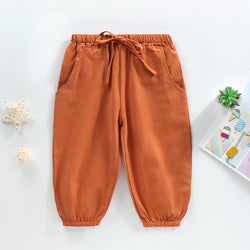 Children Pants Kids Pants Children Loose Casual Patchwork Trousers Girls Kids Oversized Pants