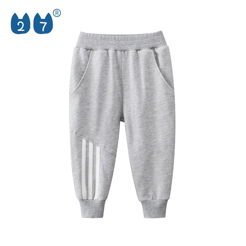 Comfortable Kids Casual 100 Cotton Sports Jogger Long Pants Boy Kids Winter Pants