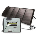 Multi Function 2400W Portable Power Station Pure Sine Wave LiFePO4 Battery Solar Panel Flashlight-off Grid Solar Generator