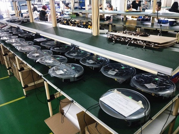 IMASS Electric Robot Vacuum Cleaner for Home Appliance Automatic Cleaning with Wet Dry Function HEPA Filter Battery-Powered