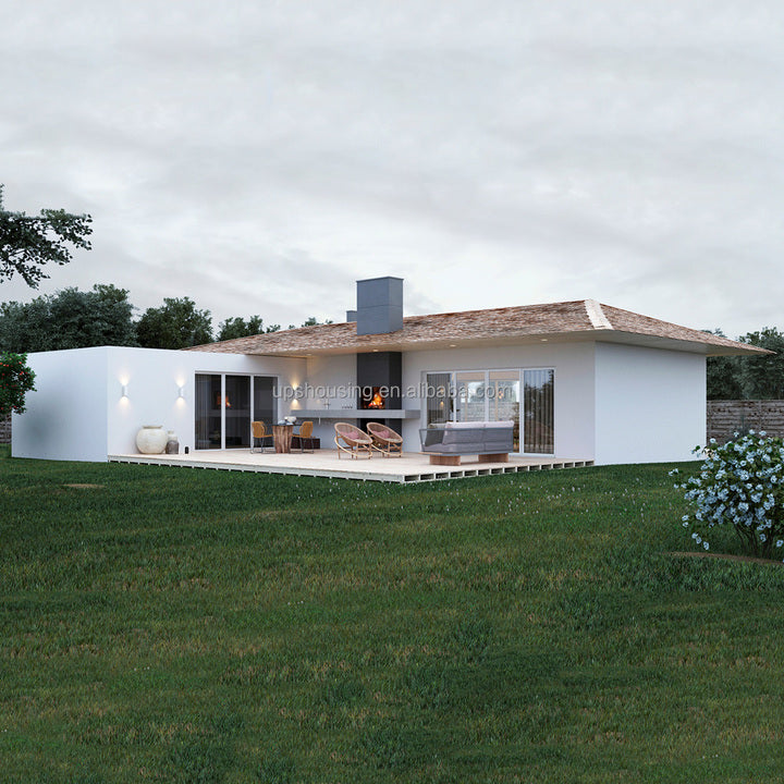 Econel Unique Design Water Resistant Ready Made Prefab Cement House Prefabricated Concrete Family Home
