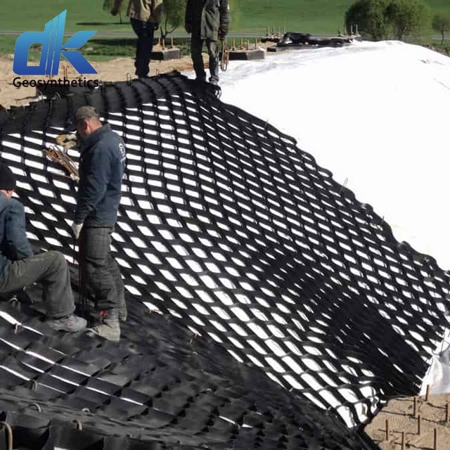 Plastic Gravel Stabilizer Geocell, Driveway Interlocking Pavers Geocell, Geocell Retaining Green Wall