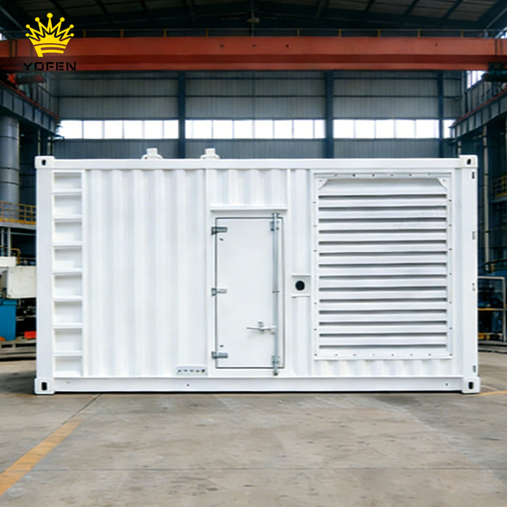 YFS 400kW 500kVA Three Phase Water Cooled Natural Gas Generator Set for Data Centers & Commercial Use with Container Type