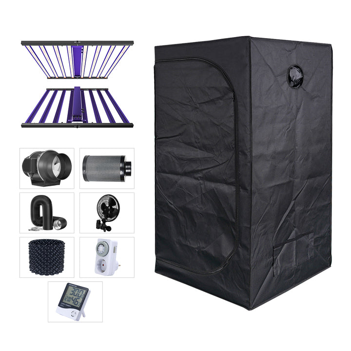 Stock in Europe Cheap Grow Tents 4X4 10X10 0.8Cm 1.2Cm Ac Infinity Grow Tent Fabric Indoor Complete Kit for Vertical Farming