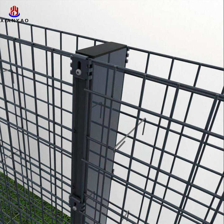 China Factory Customized Zinc-coated/ Black Pvc Coated Gabion Wire Idea Yard Gabion for Backyard